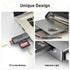 uni SD Card Reader, USB 3.0 Adapter for SD/Micro SD/TF/SDHC/SDXC/MMC Cards, Compatible with Mac, Windows, Linux