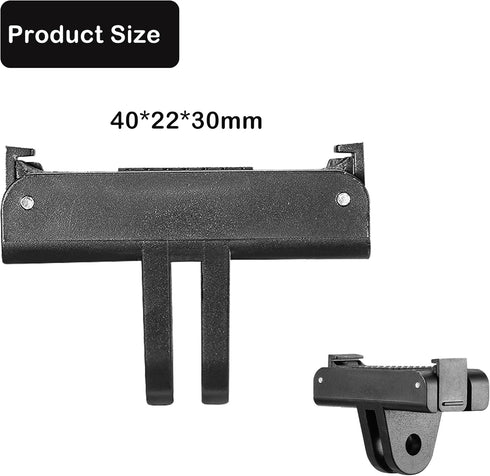 PCTC 2PCS Magnetic Adapter Mount Compatible for DJI Osmo Action 4/3 Quick Release Adapter - DJI Accessories,Attachable Tripod, Selfie, Vlogging