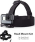 Chest Mount Harness Chesty Vest Head Mount Strap for Action Camera Compatible with GoPro Hero 11, 10, 9, 8, Max