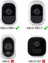 Silicone Case Skin with Dual Layer Sunshade Design, Clear Night Vision Cover, UV Weather Protection for Arlo Pro & Pro
