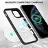 BENTOBEN iPhone 11 Pro Case - Slim Shockproof Bumper, Translucent Matte, MagSafe Compatible, Black, 5.8" 2019.