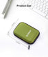 ORICO Hard Drive Case 2.5 inch External Drive Storage Bag, Waterproof Shockproof for Organizing HDD and Accessories,