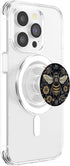 PopSockets PopGrip for MagSafe - Bee Honeybee Bumblebee Flowers Boho Graphic