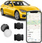AMZSMT 2 Pack GPS Tracker for Vehicles with Magnetic Case Global Real-Time Bluetooth