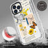 MOSNOVO Case for iPhone 13 Pro - Clear TPU Bumper Phone Case with Military-Grade Drop Protection, Vintage Art