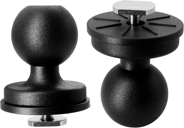 WINDFRD 2 pcs 1" Track Ball Mount Base with T-Bolt Attachment for Kayak/Boat