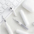 3 1 1 2 3, Headsets in Cleaner Kit for AirPods Pro Multi-Function Cleaning Pen with Soft Brush & Flocking Sponge