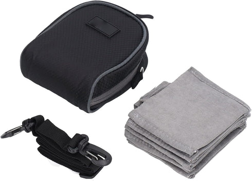 8 Pockets Camera Lens Filter Pouch, Water Resistant Dustproof Professional Photography Filter Holder Belt Bag