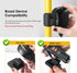 MagitcSee Handset, 2 Pack No-Drill Universal Magnetic CB Radio Mic Holder, Flexible Mount with No-Scratch Rubber Magnet