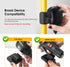 MagitcSee Handset, 1 Pack No-Drill Universal Magnetic CB Radio Mic Holder, Flexible Mount with No-Scratch Rubber Magnet