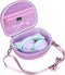 Mchoi Hard Case for Riwbox CT-7 Pink/Jack CT-7S Cat Green/iClever IC-HS01 Headphones, Travel Protective Case