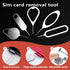 16 Set,SIM Pcs SIM Card Removal Tool Tray Openers Needle Ejector for All iPhone iPad Samsung Galaxy Smartphones & Smart