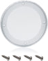 Fielect 8" Speaker Grill Cover White Speaker Grill Mesh Round SubWoofer Grille Car Speaker Grill Cover Guard Replacement