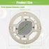ACROPIX 5" Car Speaker Grills Cover Mesh Round 5 Inch, Audio Speaker Subwoofer Protector - Pack of 2