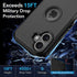 Aimoll-88 16 2 3 16 for iPhone Case, with Screen Protector Heavy Duty Drop Protection, Full Body Layer Rugged
