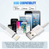 iPhone Charger (3/3/6/6/10FT) 5Pack MFi Certified Lightning Cable, Fast Charging Cords Compatible with iPhone 14 13 12