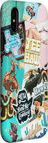 iPhone X/XS Case, Western Cowgirls Howdy Giddy-up Boho Aesthetics Country Chic