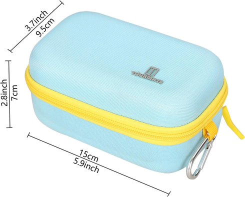 Hard Case for Moonlite Mini Projector and Story Reels, Protective Storage Shell for Storybook Projector