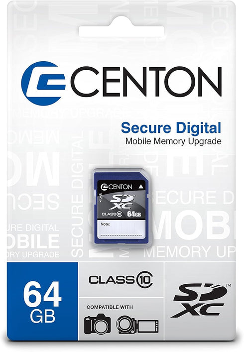 Centon Electronics 64GB Class 10 SD Card (S1-SDXC10-64G)