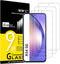 NEW'C Tempered Glass Pack for Samsung Galaxy A54 5G - 3x Scratch-Free, 9H Hardness, 0.33mm Ultra Clear Screen
