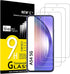 NEW'C Tempered Glass Pack for Samsung Galaxy A54 5G - 3x Scratch-Free, 9H Hardness, 0.33mm Ultra Clear Screen
