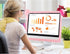 2 17''-24'' Hoteam Pcs Kawaii Computer Monitor Cover with Cat Ear Furry Cute Pink Monitor Dust Cover Protector Lovely