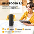 MIATONE Bluetooth Speakers 36W Portable with Stereo Sound Bass, Bluetooth 5.3 Wireless, USB Type C Outdoor, 5000mAh 16H