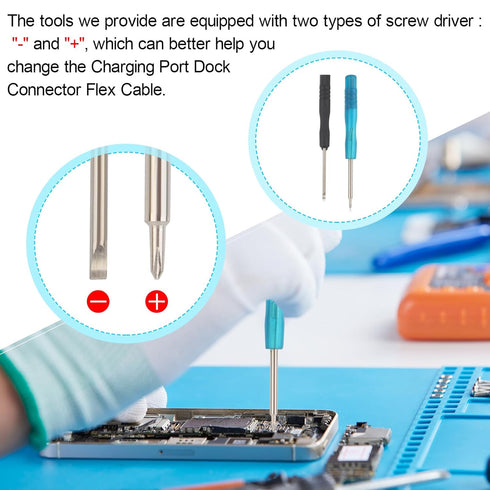 Power On Off Button Flex Cable Replacement for Samsung Galaxy A14 5G Volume Button with Screwdrivers