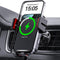 MOKPR Wireless Car Charger, Auto-Clamping Car Mount 15W/10W/7.5W Fast Charging Air Vent Car