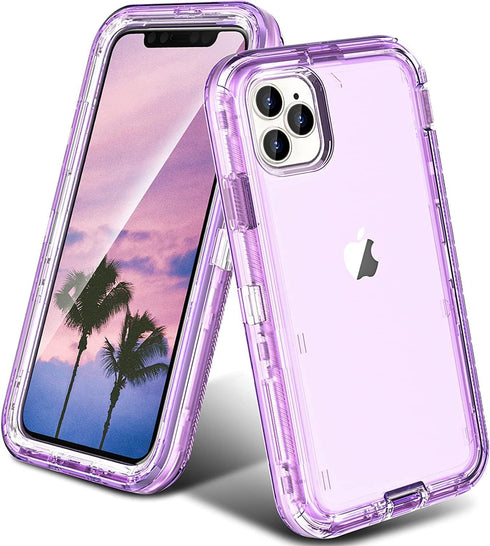 Shop ORIbox Purple Case for iPhone 14 Pro Max, 10 FT Military Grade Drop Protection, 6.7" Shockproof, 3-in-1 Design.