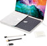 2 Pack Reversible Microfiber Laptop Keyboard Cover Cloth for Screen Keyboard Imprint Protection and Cleaning