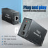 PWAY HDMI Extender 165ft Over Single Cat5e/6 Ethernet, Extend 1080P@60Hz Video, Transmit Audio Video Synchronously