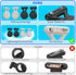 Hidden Airtag Holder for Kids - 4 Pack Waterproof Soft Silicone Case, Safety Pin GPS Tracker for Clothes, Backpack