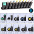 Laptop DC Power Adapter Kits, 41 PCS Universal 5.5 mm x 2.1 mm Tips Connector for Thinkpad Power Supply Plug