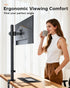 H&C(hcck&Cllassp) 13-27'' 31.5 Inch 17.6lbs 75x75-100x100mm Monitor Arm Desk Mount for Monitors, Single Extra Tall