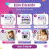 Instant Print Camera for Kids - 1080P HD, 48MP, Bluetooth, Free App, Gift for Boys and Girls, Purple Camera