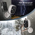 GMK 2K 2-Way 3MP IP65 Solar Security Camera Wireless Outdoor, with Solar Panel Color Night Vision Motion Detection Talk