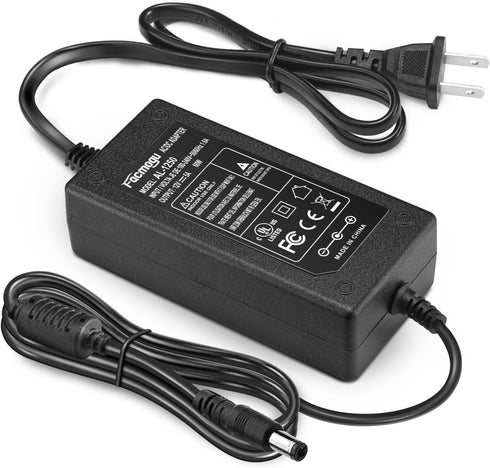 Facmogu 60W 12V 5A AC/DC Power Adapter, 100-240V AC to DC 12V 5A Power Supply, 60 Watts Switching Power Adaptor