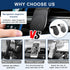 Nouiseuns 2 Pack Magnetic Navigation Bracket Universal Alloy Car Magnet Vent Phone Holder for Cell Phone, Strong