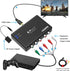 Portta Component to HDMI Converter with HDMI Cable, RGB to HDMI Adapter for PS2, PS3, Xbox 360