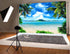 Art Studio Beach Photography Backdrops, Ocean Photo Booth Wedding Party Decoration Background Studio Props Vinyl 7x5ft