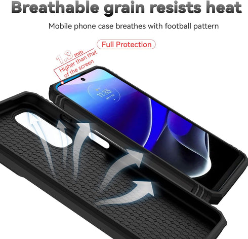 Shop the Black Moto G Stylus 5G 2022 Case: Military Grade, Slide Camera Cover, HD Screen Protector, Kickstand &