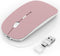 Gizdot Wireless Mouse for Laptop/MacBook Air/Pro & iPad, Mouse Jiggler Mode Bluetooth 5.2/2.4G