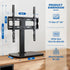 HOLMAXD 27-60 Inch 88 lbs, 400x400mm Universal TV Stand for TVs with Swivel Mount, Height Adjustable Table Top TV Stand