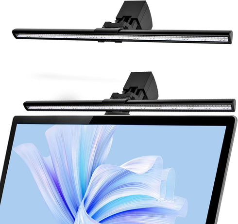 Computer Monitor Lamp, Screen Light Bar Eye Caring, Keyboard Lamp with Clamp/Adjustable