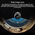 Security Camera, Intelligent Night IP Remote Monitor with Magnet Bracket, 90 Degree Wide Angle Lens for Home