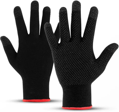 Finger Gloves for Gaming, E-Sports Gaming Gloves with Highly Sensitive Nano-Silver Fiber Material