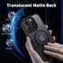 CACOE iPhone 15 Pro Max Magnetic Case 2023, 6.7", Shockproof, Anti-Fingerprint, MagSafe & Car Mount Compatible, Black.