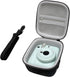 XANAD Grey Case for Fujifilm Instax Mini 12/11/10/9/8/7 Instant Camera, Storage Protective Carrying Bag with Shoulder