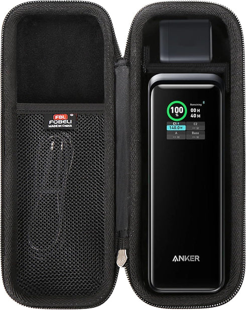 FBLFOBELI Hard Case Replacement for Anker Prime Power Bank 27650mAh 250W, Fits Anker 737 Power Bank + Anker 715 Charger